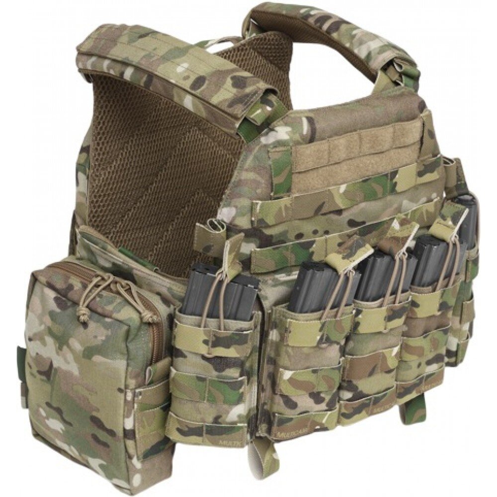 WARRIOR ASSAULT SYSTEMS PLATE CARRIER DCS DA 5.56MM MULTICAM - W